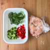 フライパン10分！【鶏むね肉のガパオライス】ナンプラー不要♩の工程1