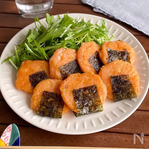 混ぜて焼くだけ!「豆腐のもちもち明太チーズ焼き」お弁当にも◎