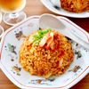 【和風ツナキムチチャーハン】めんつゆで簡単!