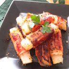 シンプルだけどめっちゃ美味しい♡大根のベーコン巻き