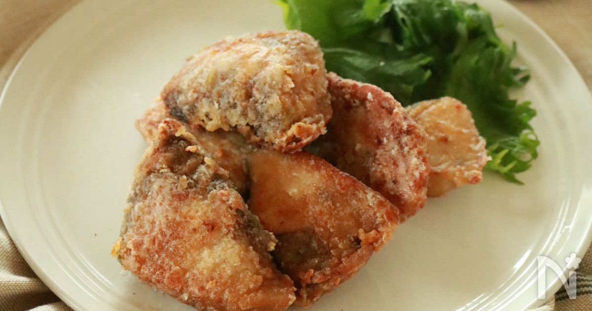 【しょうゆ３：酒２：みりん２】揚げ焼きOK！ぶりの竜田揚げ