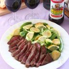 【ビーフと春野菜のレモンしょうゆソテー】味付け1つ