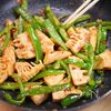 ヘルシー和食のお惣菜♪筍とピーマンの生姜醤油おかか和え🤭の工程4