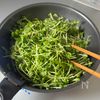 豆苗のカリカリじゃこ炒めの工程3