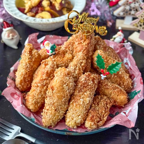 【オートミール軟骨カリカリチキン】クリスマスに