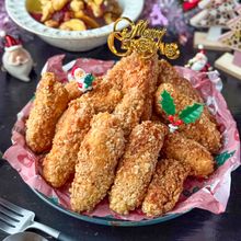 【オートミール軟骨カリカリチキン】クリスマスに