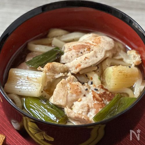 【休日ランチに】本格簡単!鶏南蛮うどん