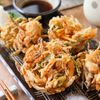 【鶏むね肉と野菜のかき揚げ】感動のサクサク食感!
