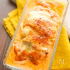 ロールチキンとじゃがいものクリーミーチーズ焼き