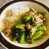 puricoの作ってみた!投稿(豚こまと小松菜の極旨中華あんかけ丼)