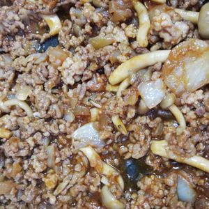 翔ママの作ってみた!投稿(【バズり飯グランプリ‼️煮込みハンバーグ風丼】優勝レシピ🏆)