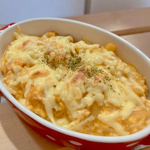 あーちゃん·͜· ♡の作ってみた!投稿(【ベーコンポテトお豆腐グラタン】レンジ＆トースターで早ウマ！)
