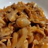 たまの作ってみた!投稿(豚こま肉で絶品丼ぶり！『韓国風甘辛豚こま丼♡温玉のっけ』)