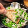 パン泥棒なおいしさ♪【えんどう豆としらすのアヒージョ】