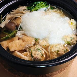 まゆのの作ってみた!投稿(きのこたっぷり！しめまで美味しいとろろ鍋)