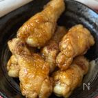 甘辛でやみつき♡鶏手羽元のカレー醤油ダレ