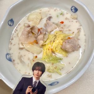 それぞれの作ってみた!投稿(【豚バラ白菜のお豆腐ごま味噌スープ】コク旨♡満足スープ!)