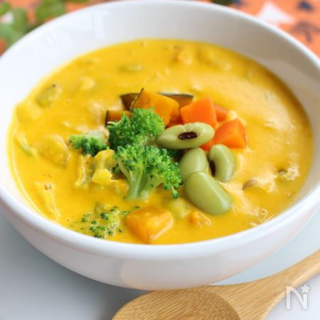 具だくさんの食べるカボチャスープ By さっちん レシピサイト Nadia ナディア プロの料理家のおいしいレシピ