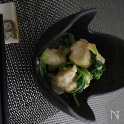 ささみと三つ葉のわさび和え