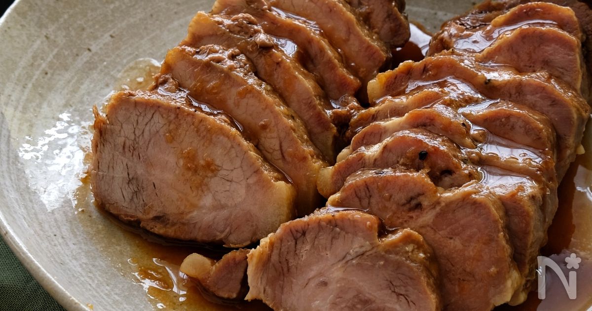 調味料全部大さじ1！＊生姜の効いた煮豚＊