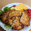 まゆのの作ってみた!投稿(さっくり香ばしい♩鶏ささみのごまチーズフライ)