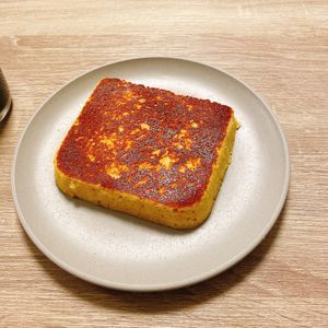 ぴよんの作ってみた!投稿(食べるまで15分！卵1つ!【電子レンジで米粉チーズ蒸しパン】)