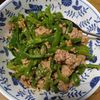 ももの作ってみた!投稿(【ピーマンの肉詰めないそぼろ】電子レンジで簡単常備菜♪)
