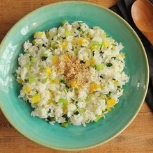 簡単５分！豪華見え♪シラスと漬物の混ぜ寿司 