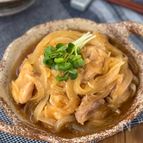 電子レンジで作る【とろとろ玉ねぎと鶏肉の甘辛煮】