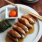 甘辛タレの鶏つくね。
