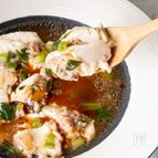 レンジでセルフ麻婆豆腐