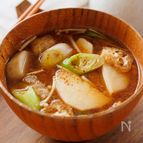 『里芋と長ねぎのお味噌汁』美味しく作るコツ‼︎和食の定番♪