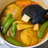 春野菜の黄金スープカレー│玉ねぎ丸ごと1個！春野菜の旨味凝縮の工程5