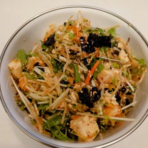 にゃんこさん🐱の作ってみた!投稿(【切って混ぜるだけ♪】水菜と大根と豆腐のピリ辛サラダ)