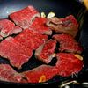 白飯との相性文句無し!菜の花のカルビ焼きの工程3