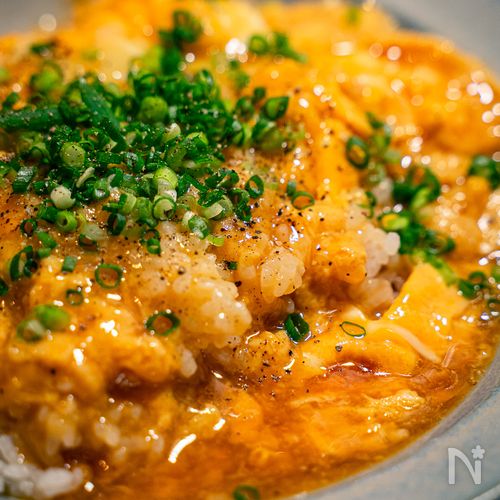とろとろ卵あんかけご飯