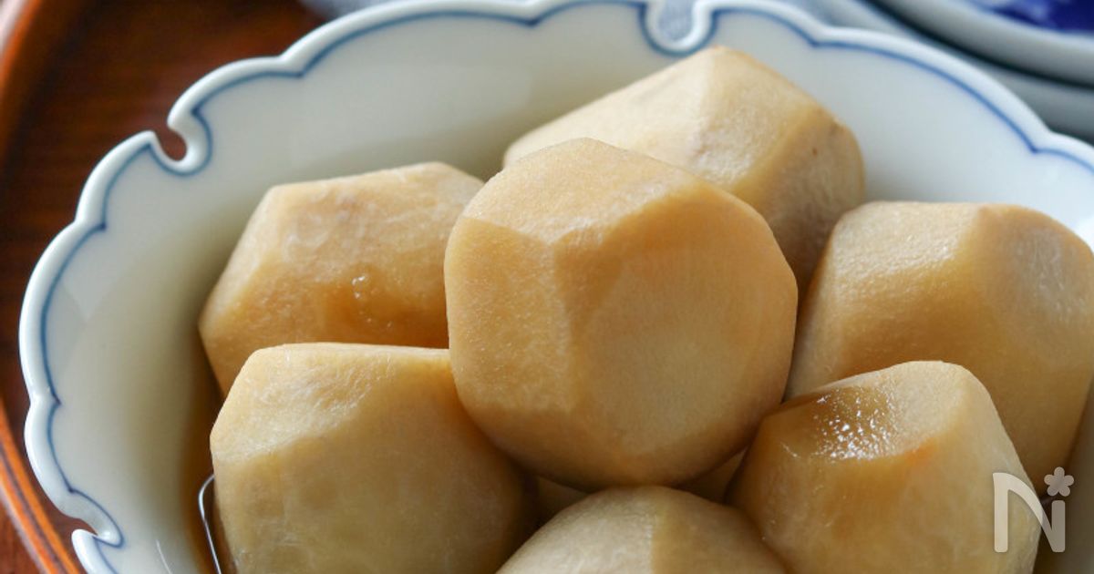 里芋の煮物（煮ころがし）のレシピ【和食の定番】