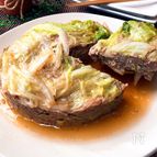 ボリュームたっぷり★豚ひき肉と白菜の重ね煮