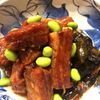 スペアリブと昆布の甘辛煮