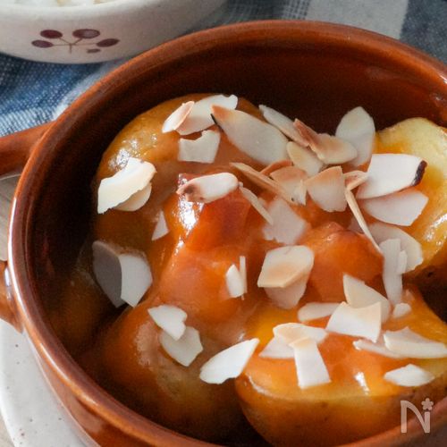 【和えて焼くだけ】濃厚たまご味噌!じゃがいもの玉素焼き