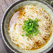 中華そば風　超簡単冷やしそうめん