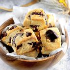 材料4つ！サクサク濃厚【チョコチャンクスコーン】