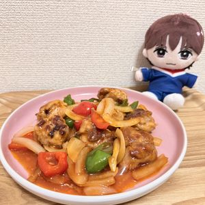 まつりかの作ってみた!投稿(【かんたん♡豚こまで揚げない酢豚】おうちで本格味！)