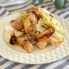 ご飯が進む！鶏もも肉の味噌マヨキャベツ焼き