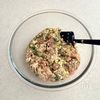 パクパク止まらない♩大葉たっぷり夏餃子の工程3