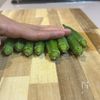 【オクラとしらすの胡麻和え】の下準備