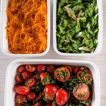 【トマトのマリネ】トマトと青しその大量消費。常備菜。