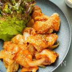 子ども喜ぶ♪【鶏肉と玉ねぎのケチャップ炒め】