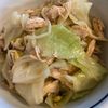 くだもの大好き🧡の作ってみた!投稿(キャベツと豆もやしと鶏ささみの塩麹ナムル)