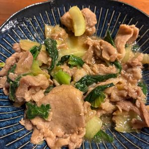 1169387の作ってみた!投稿(【豚肉とチンゲン菜の生姜炒め】ご飯が進むおかず！)